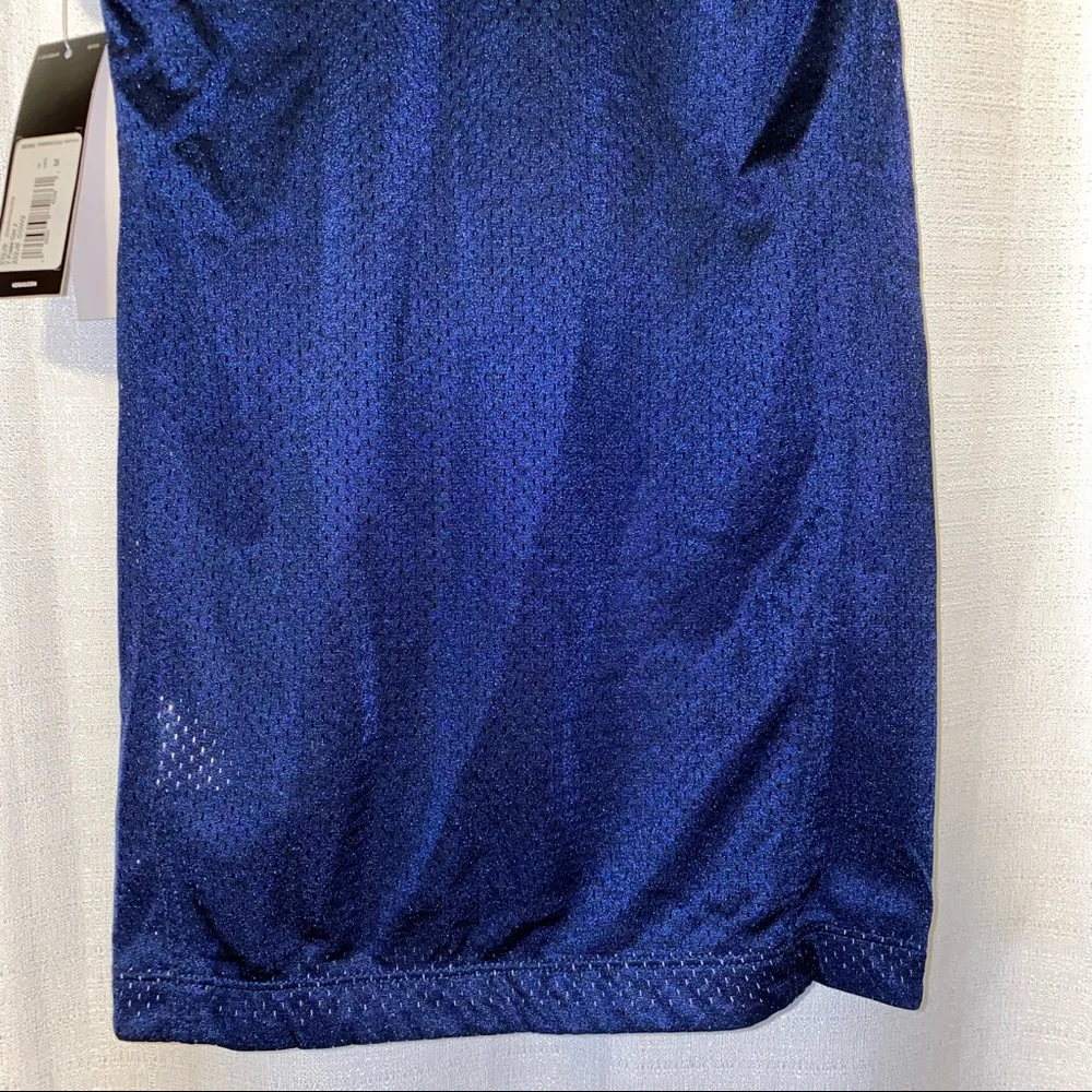 Adidas Youth Football Jersey Blue and White, New with tags Size Medium